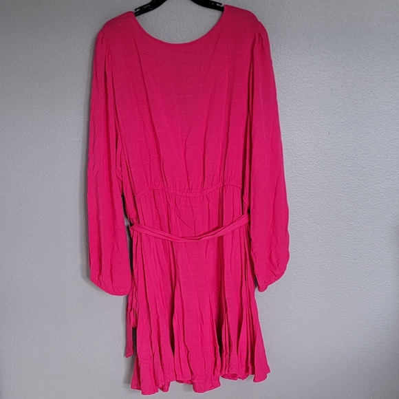 AVA & VIV  LONG SLEEVE FLARE MINI DRESS/ 3X. - Picture 2 of 13